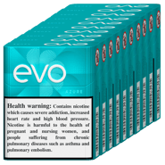 Packs of EVO Azure sticks for Ploom