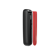 واجهة Ploom Aura أمامية بلون أحمر بركاني: منظر جانبي، منفصلة عن الجهاز.