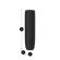 جهاز Ploom AURA مع غطاء خلفي باللون الأسود الداكن مع أبعاد المنتج: ارتفاع 10.2 سم، وعرض 2.2 سم، وعمق 2.2 سم.