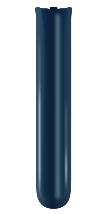 Front-facing view of Ploom Aura front panel in Navy Blue color.