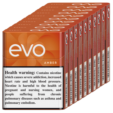 عبوة أعواد EVO Amber لجهاز Ploom.
