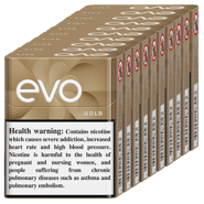 Packs of EVO Gold sticks for Ploom