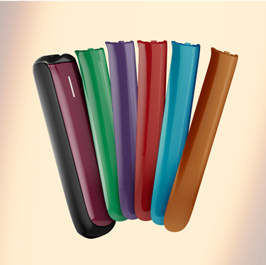 Some of the Ploom AURA front panel color variants.