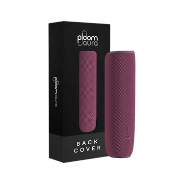 عبوة غطاء Ploom AURA الخلفي باللون الأوركيد الداكن.