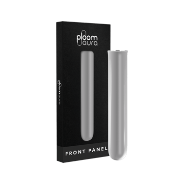 Ploom AURA Front Panel Lunar Silver pack