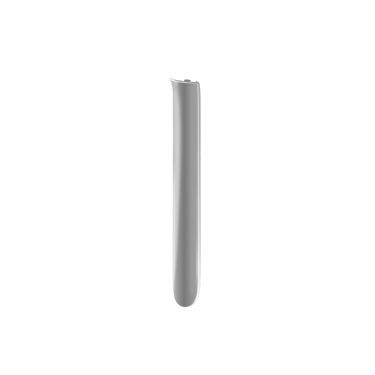 view of Ploom Aura front panel in Lunar Silver color.