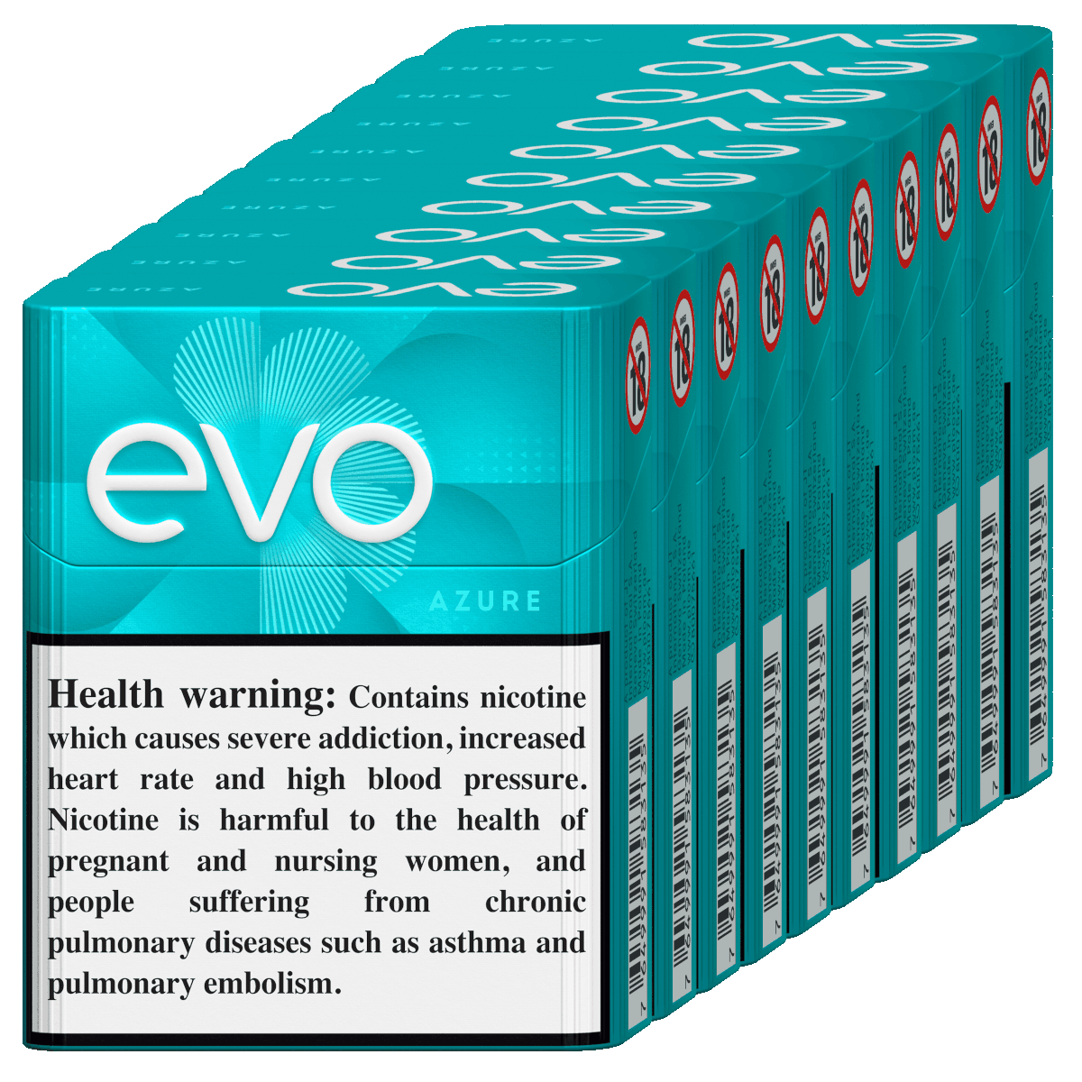 Image of EVO Azure Tobacco Sticks - 10 Packs