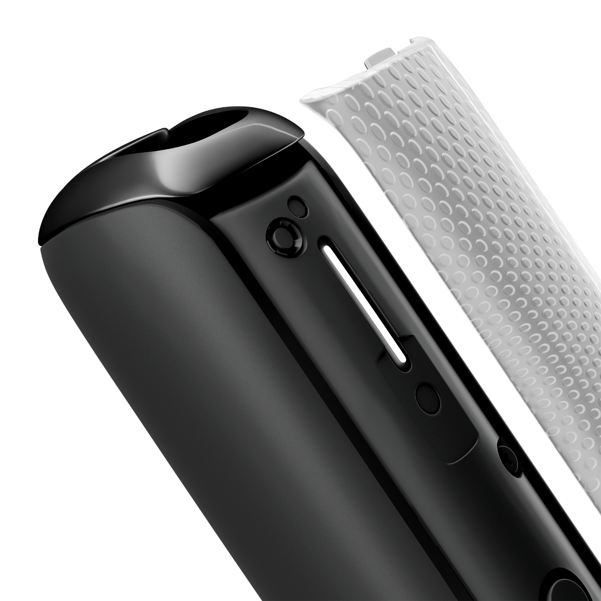 Ploom AURA Front Panel - Lunar Silver Augmented Pattern