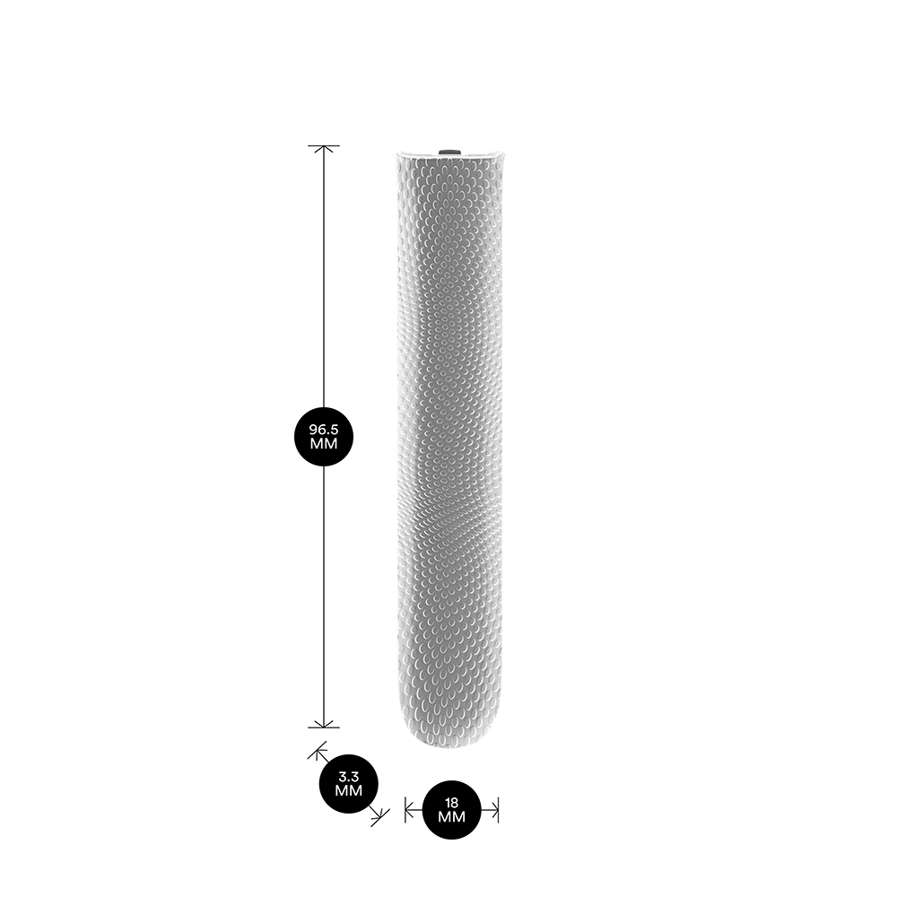 Ploom AURA Front Panel - Lunar Silver Augmented Pattern