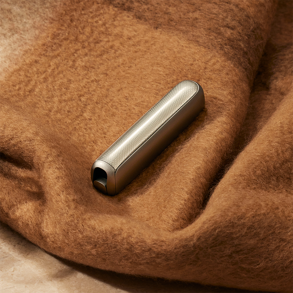 Ploom AURA Front Panel - Lunar Silver Augmented Pattern