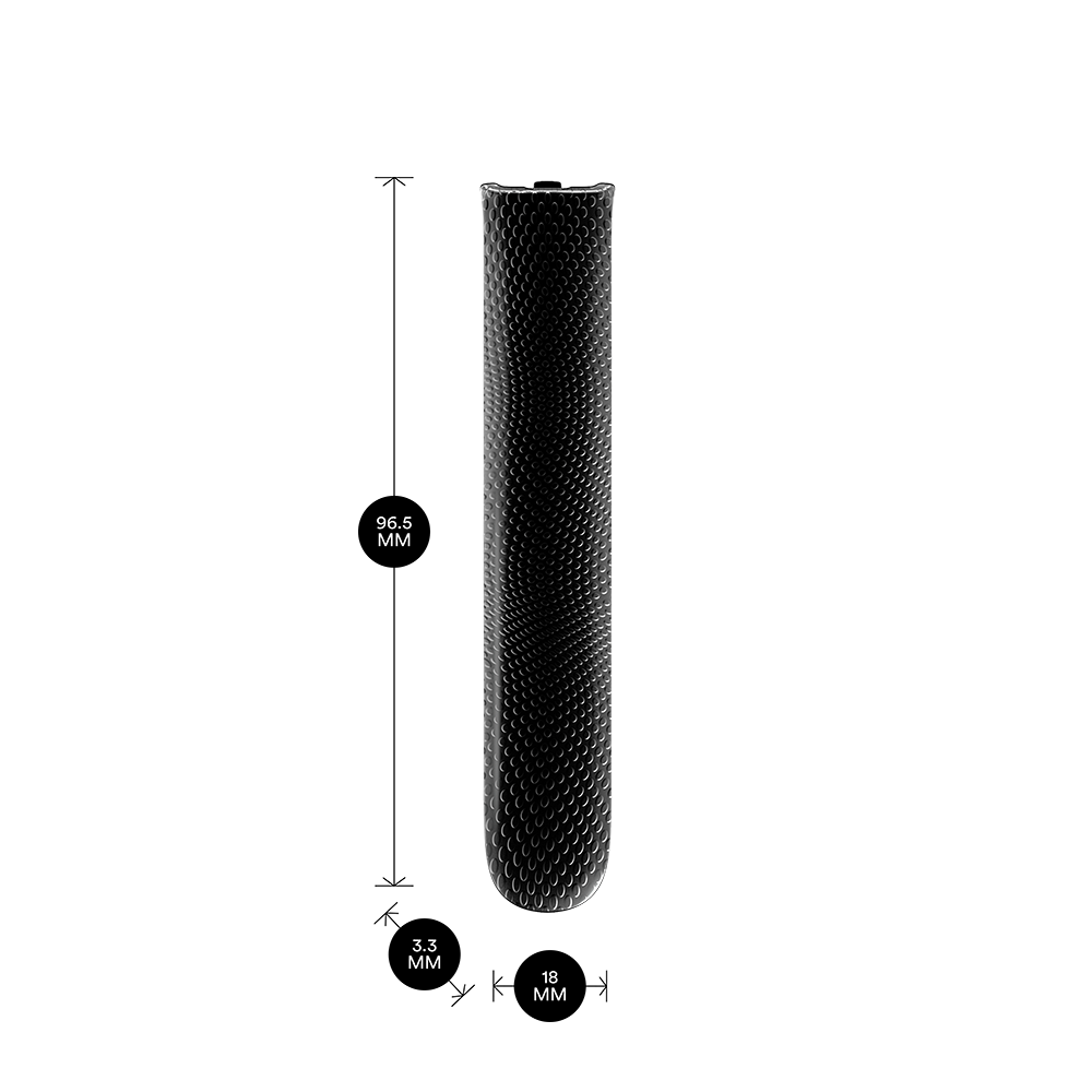 Ploom AURA Front Panel - Jet Black Augmented Pattern