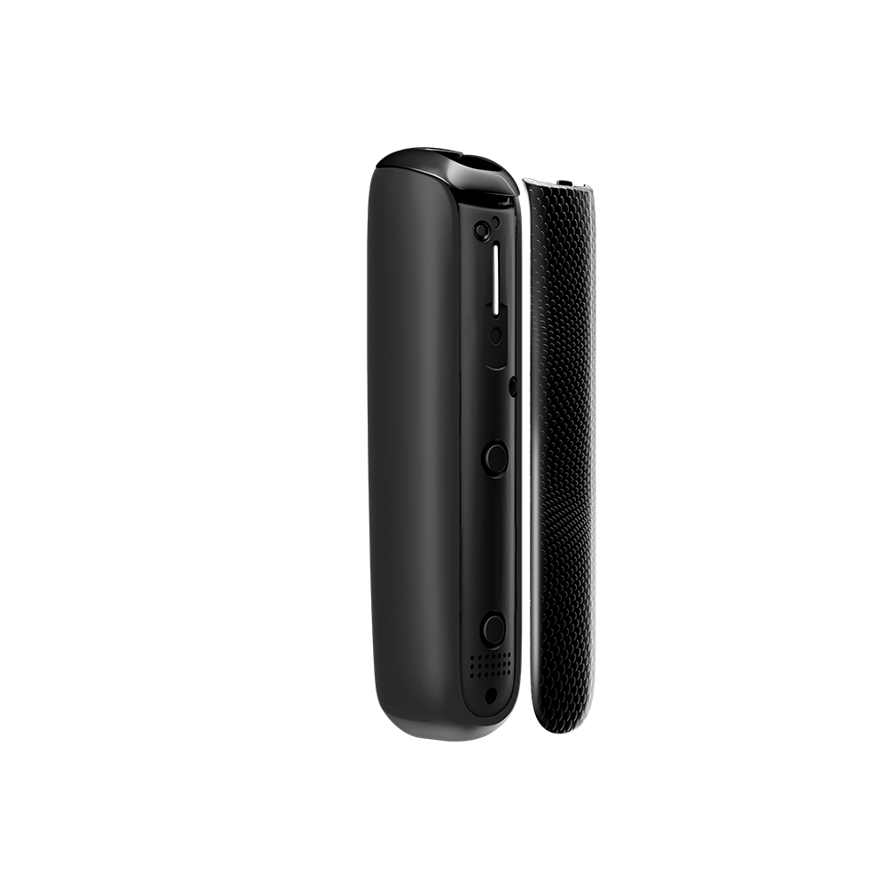 Ploom AURA Front Panel - Jet Black Augmented Pattern
