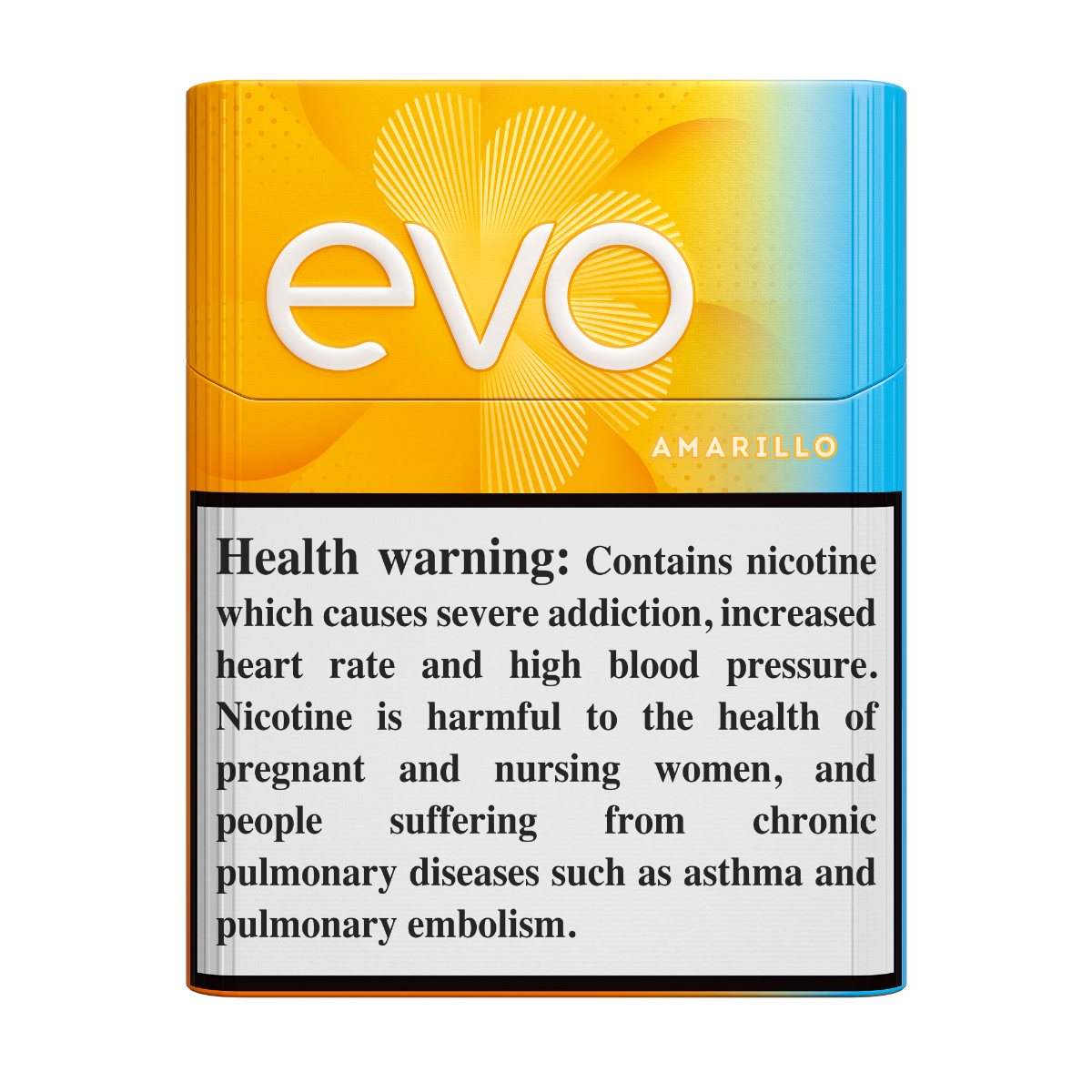 Image of EVO Amarillo - 1 Pack