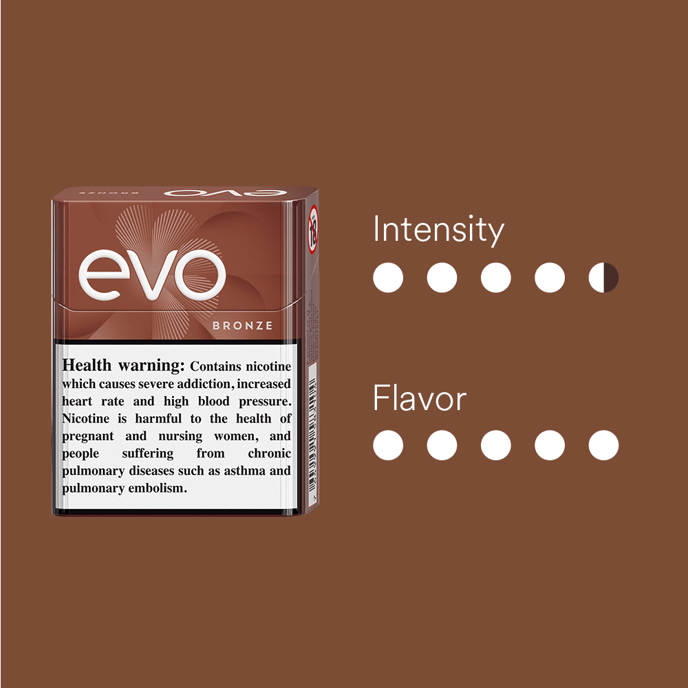 EVO Bronze Tobacco Sticks - 10 Packs