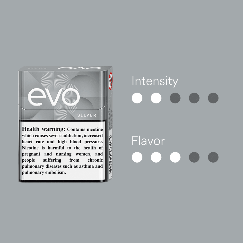 EVO Silver Tobacco Sticks - 10 Packs