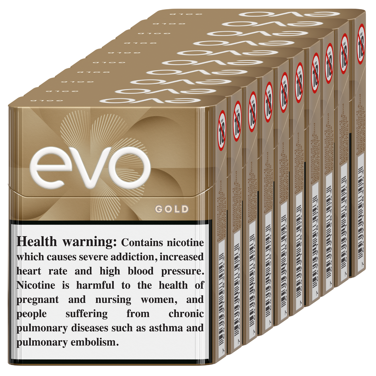 Image of EVO Gold Tobacco Sticks - 10 Packs