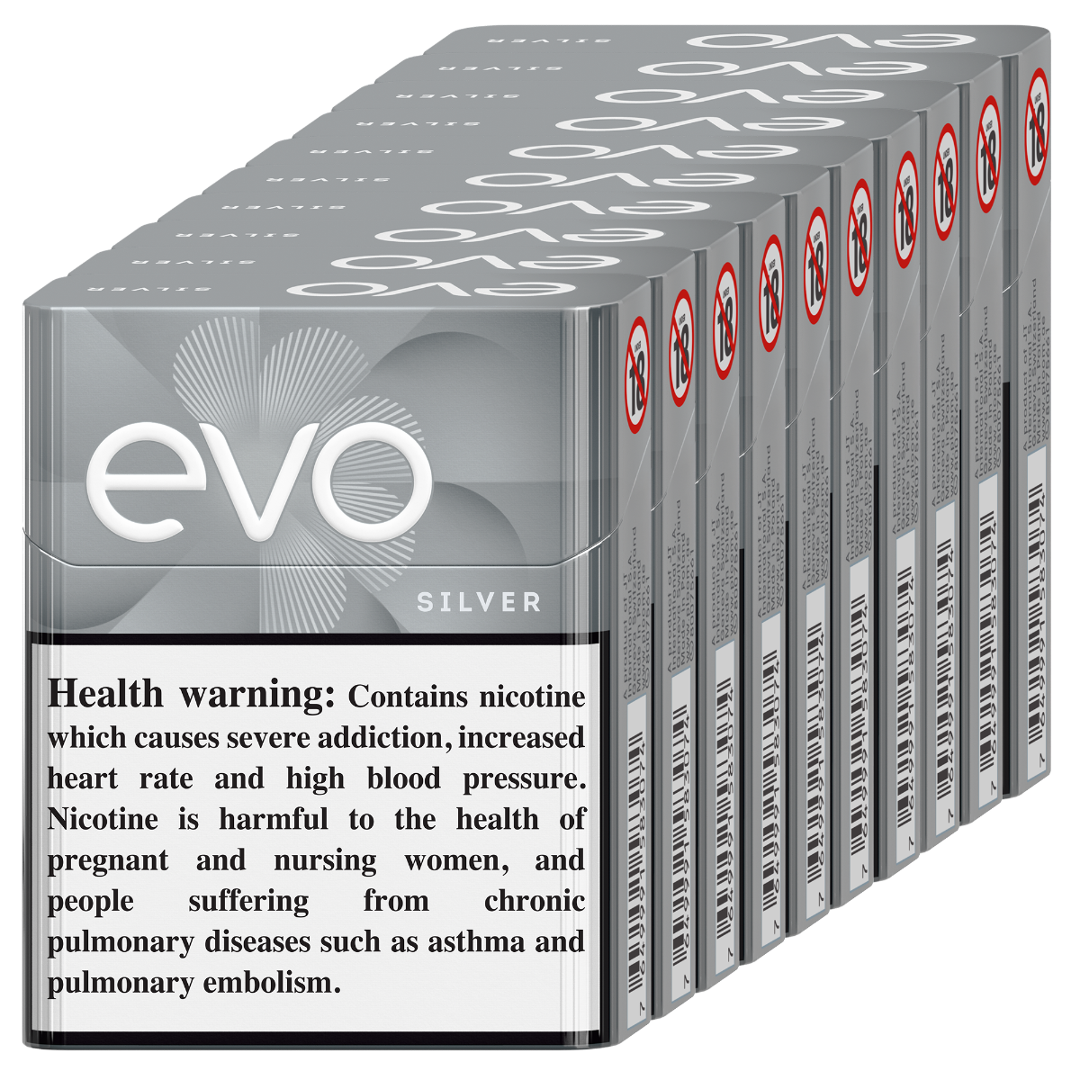 Image of EVO Silver Tobacco Sticks - 10 Packs