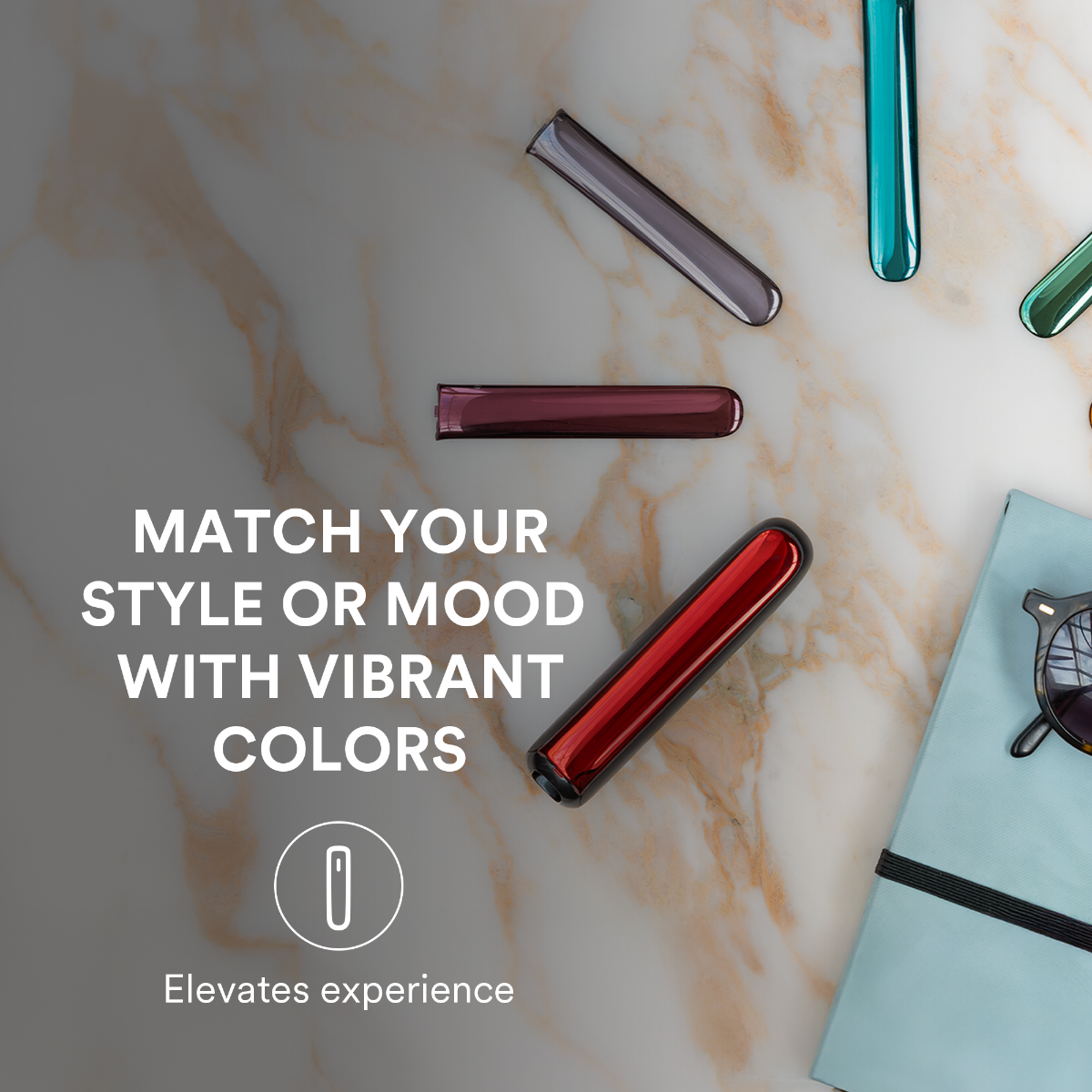 Ploom AURA Front Panel - Rose Gold Augmented Pattern