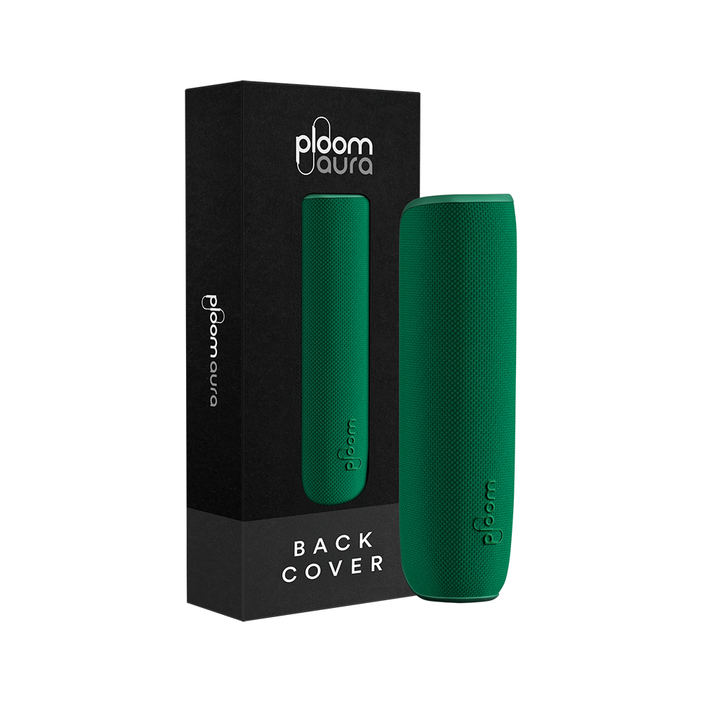 Image of Ploom AURA Fabric Back Cover - Amazon Green