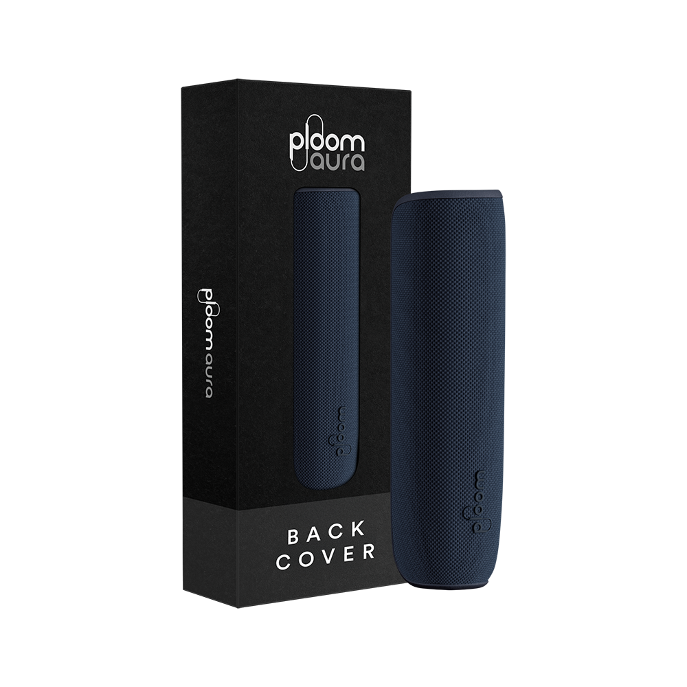 Image of Ploom AURA Fabric Back Cover - Navy Blue